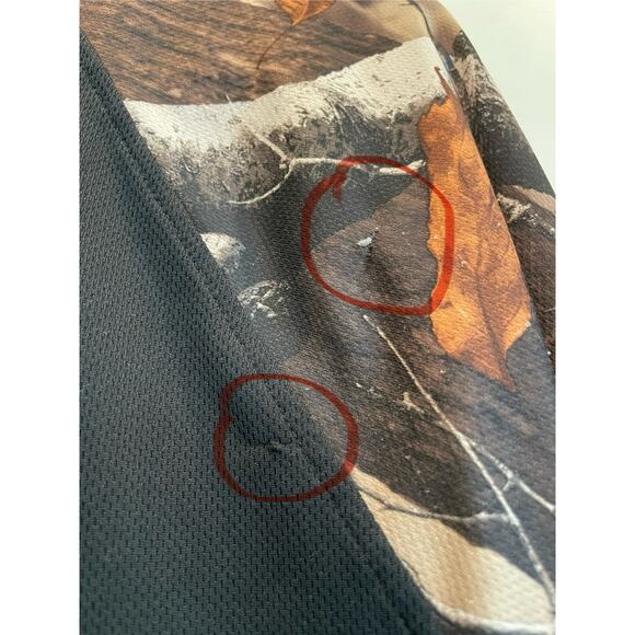 Legendary  Whitetails Camo L/S layering top Large Tall - Picture 5 of 10